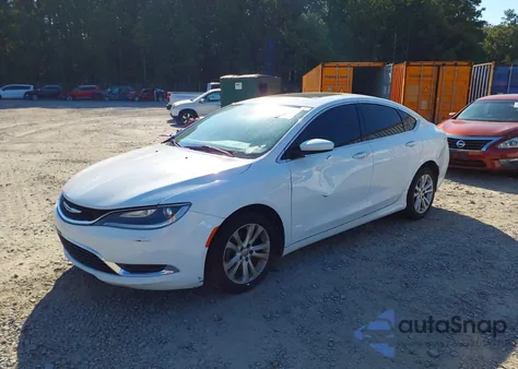 2015 Chrysler 200 Limited from USA, damaged, VIN 1C3CCCABXFN599575